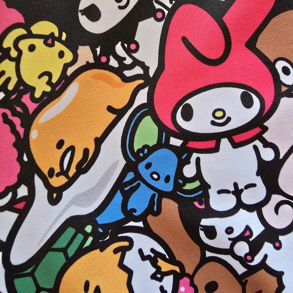 Blackmilk Sanrio All Stars HWMF Leggings Size M NWOT Hello Kitty & Gudetama - Picture 9 of 13